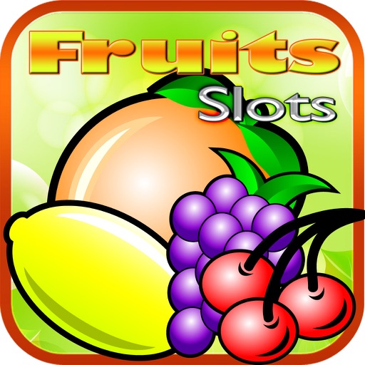 Fruit and cherry slots machine – A classic  style progressive gamble simulation iOS App