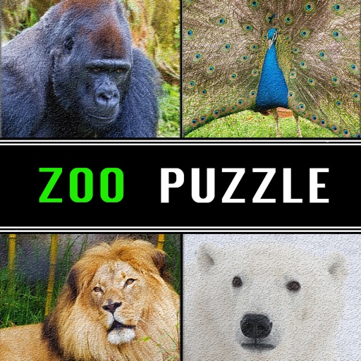 Zoo Animals Jigsaw Puzzle Spectacular FREE icon