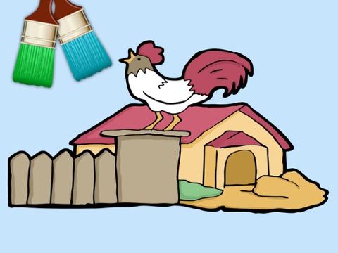 Coloring book for kids - drawings color games iPad screenshot