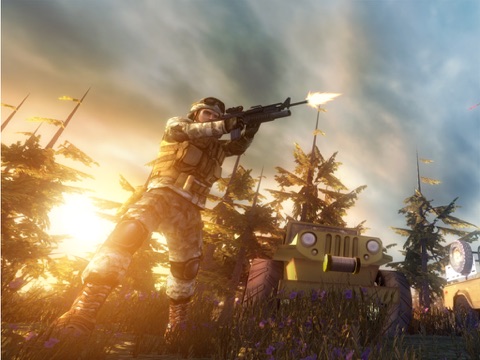 Screenshot #4 pour Army Frontier - Battlefield Of War Free