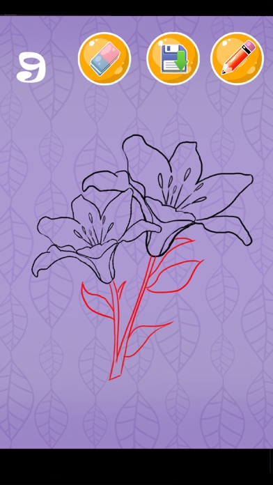 How to cancel & delete Drawing Lesson Flowers from iphone & ipad 3