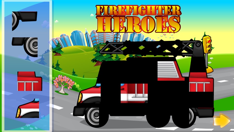 #5. Firefighter Heroes - Action simulator game & fire rescue adventure (iOS) 由: Kids Fun Plus