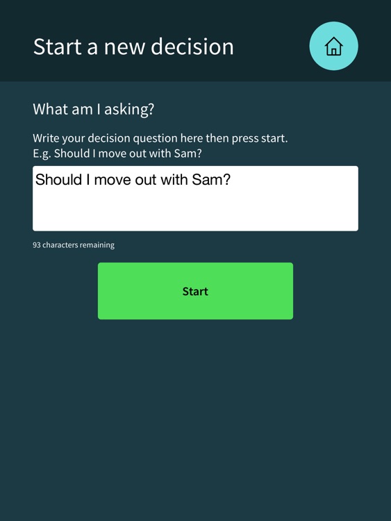 Supported Decision Making App