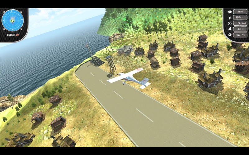 Screenshot #3 pour Island Flight Simulator