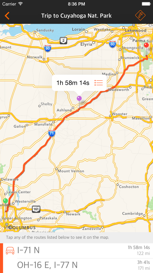 #2. Easy Drive - Fastest Route for your Commute (iOS) 由: 30xi LLC