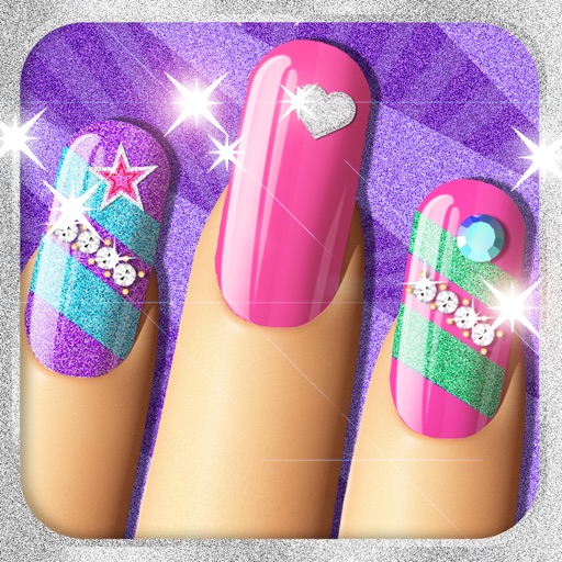 Glitter Nails™ Manicure Makeover Game for Girls icon