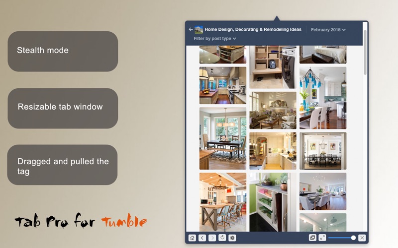 Screenshot #3 pour MenuTab Pro for Tumblr