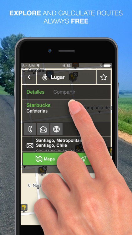 NLife Chile Premium - Offline GPS Navigation & Maps