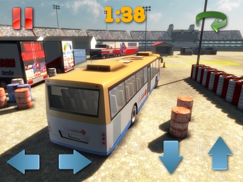 Screenshot #5 pour Bus Parking - Realistic Driving Simulation Free 2016