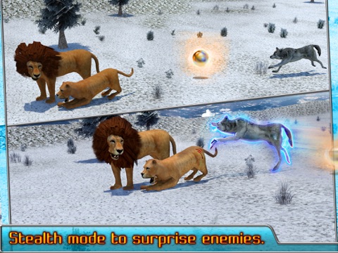 Angry Wolf Simulator 3Dのおすすめ画像3