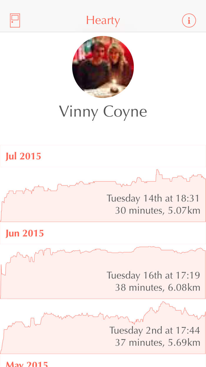 Hearty — Heart Rate Sync for RunKeeper
