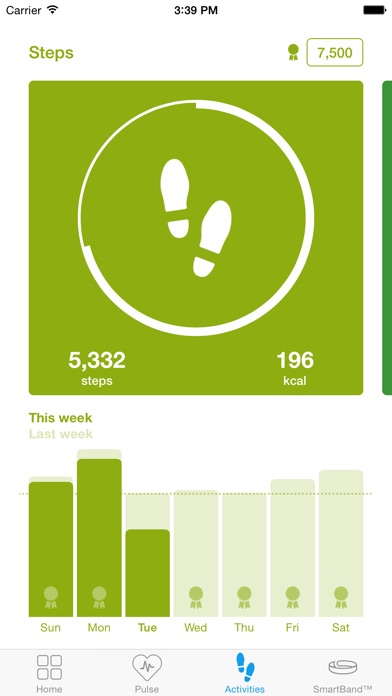 SmartBand™ 2 SWR12のスクリーンショット3 SmartBand™ 2 SWR12のスクリーンショット3