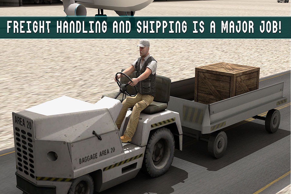 Transport Truck Cargo Plane 3D screenshot 2