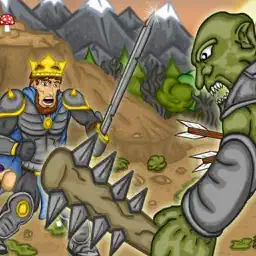Sword & Fire - Zombie Defence app icon
