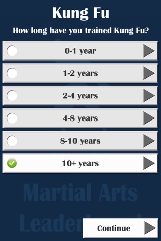 World Martial Arts Leaderboard screenshot 2