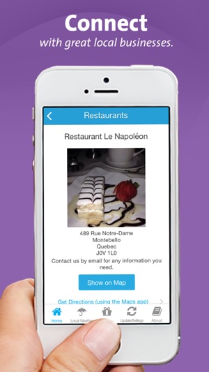 Montebello App - Québec - Local Business & Travel Guide(圖4)-速報App