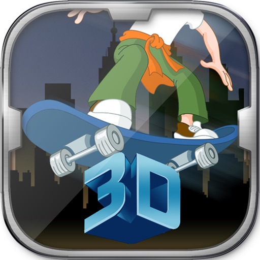 Amazing Skater Boy 3d : Skateboard Free Funny Extreme Games Icon