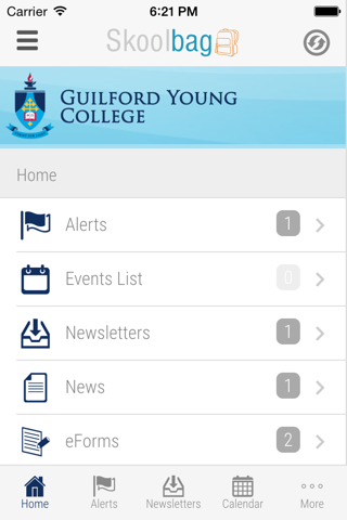 Guilford Young College - Skoolbag screenshot 3