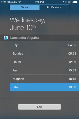 Namaadhu Productivity Prayer Times Classified Under