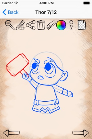 Draw Tiny Superheroes screenshot 4