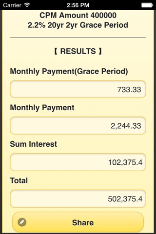 Rick's Mortgage Calculator screenshot 3