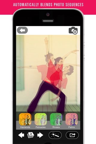 Seq Pic - Blends & Edits Sequence of Photos: Terrific filters Phenomenal backgrounds Multiple eraser functions screenshot 3