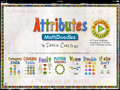 Attributes by Math Doodlesのおすすめ画像1