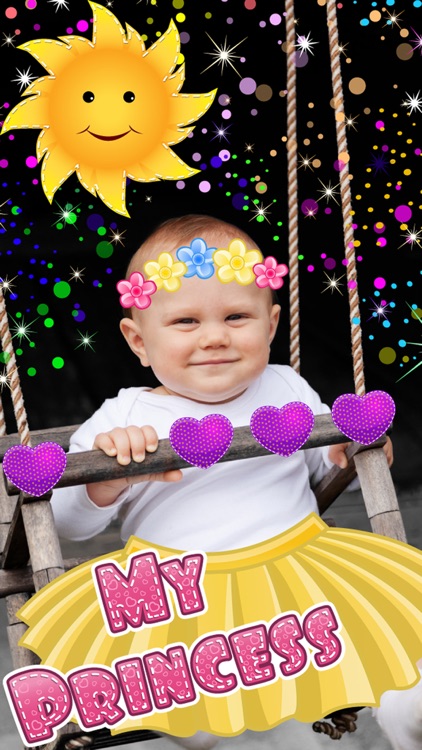 My Little Princess Photo Booth- Fairy tale dress up editor for girls screenshot-4