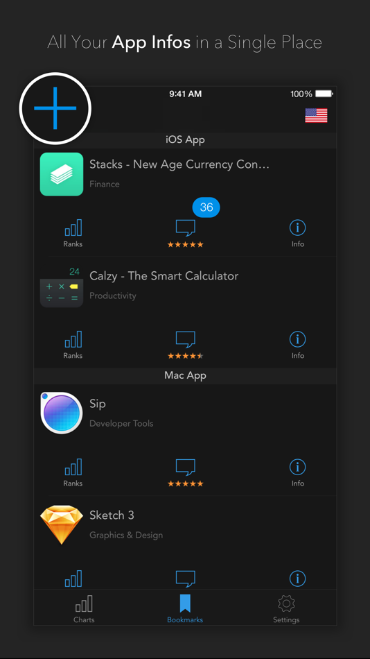 #2. AppHop - Handy App for Developers, Bloggers and Marketers (iOS) 由: Santhalakshmi K