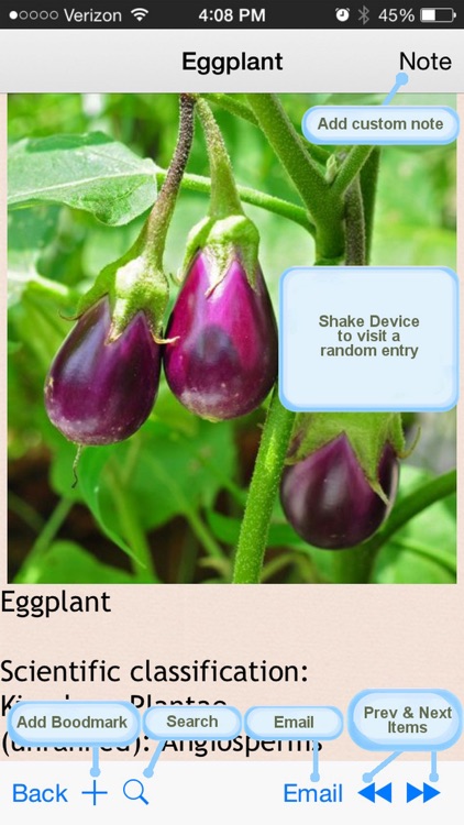 Edible Plants Encyclopedia screenshot-3