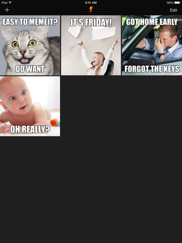 Screenshot #2 for MemeIt! – Easy meme generator