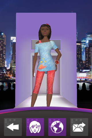 Crayola My Virtual Fashion Show screenshot 3