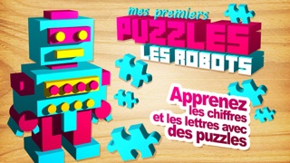 Screenshot #1 pour Mes Premiers Puzzles : Les Robots