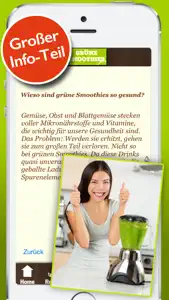 Grüne Smoothies Rezepte - Lecker und gesund screenshot #3 for iPhone