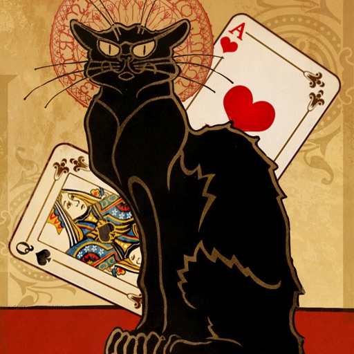 Chat Noir Black Cat Solitaire Club - Grand Cabaret World Series