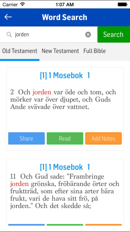 Swedish Bible screenshot-4