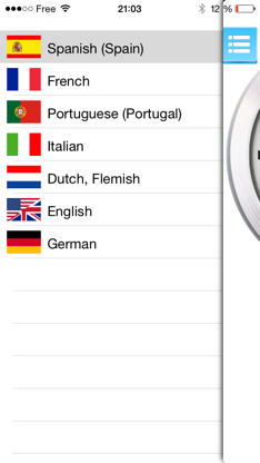 Multilingual speaking clock - free version screenshot 2