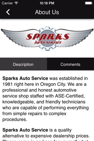 Sparks Auto Service screenshot 2