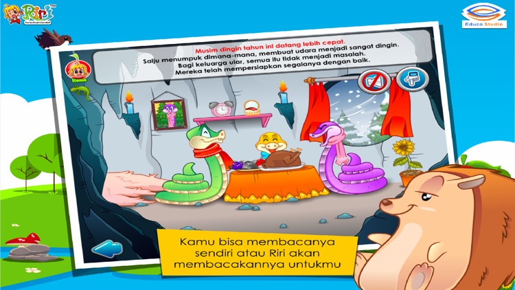Landak Tidak Tahu Terima Kasih - Buku Cerita Anak Interaktif