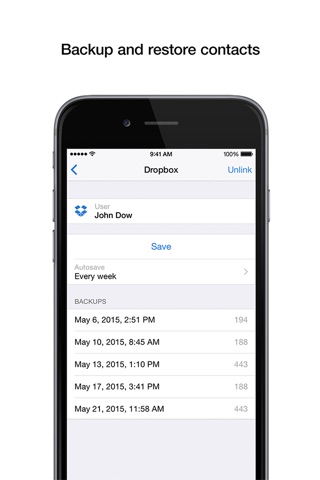 PhoneBook Pro screenshot 4