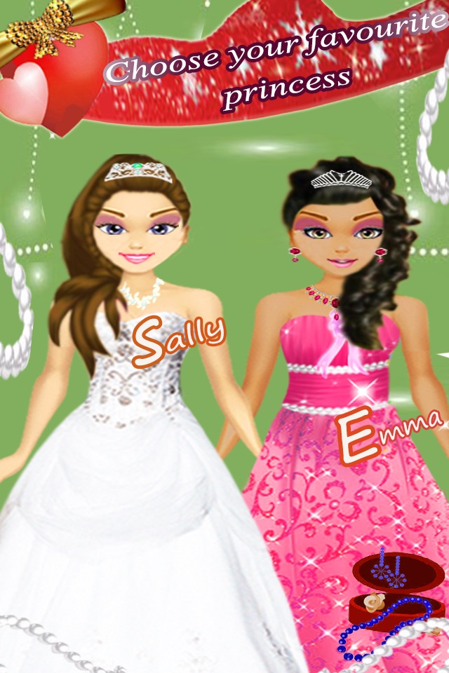 Princess Prince Wedding Salon, beauty fashion girls kids games screenshot 2