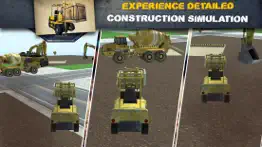 heavy construction simulator- drive a forklift through the city suburbs to become a construction master iphone screenshot 3