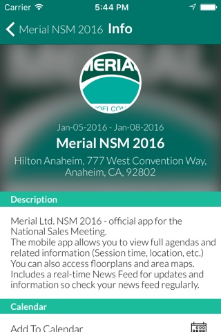 Merial NSM 2016 screenshot 3
