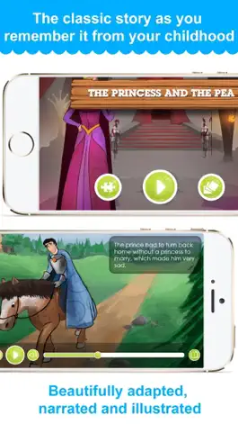 Game screenshot The Princess and the Pea - Narrated Children Story mod apk