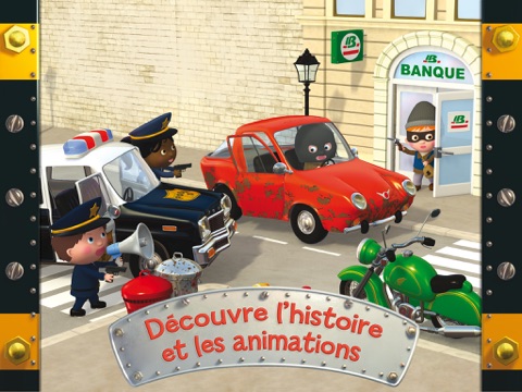 Screenshot #5 pour P’tit Garçon – La voiture de police de Brice - Découverte