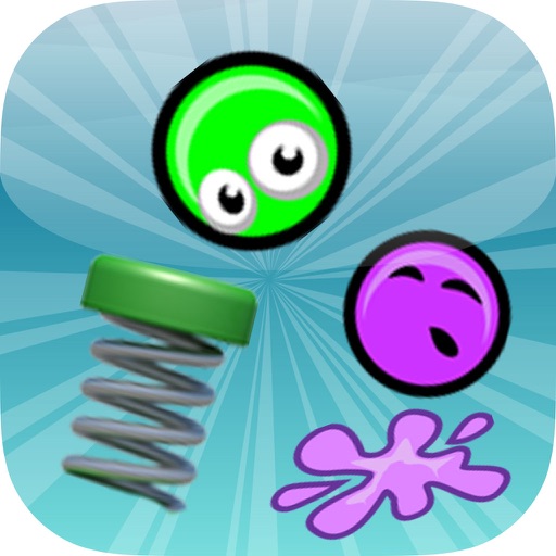 Green Goo Balls In The Bouncing World iOS App
