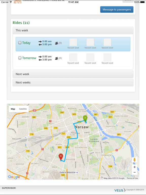 Screenshot #4 pour Singu Car Pooling