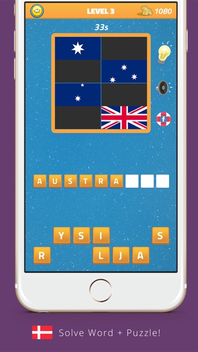 Screenshot #2 pour Wordzzle for Flags - What's this country's flag?