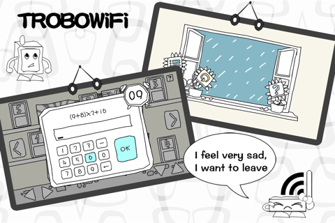 TROBO WIFI-a puzzle game about wifi screenshot 2