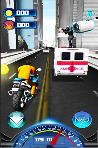 Sniper Traffic Hunter 3D - Shooting killer Road Race Games screenshot 3